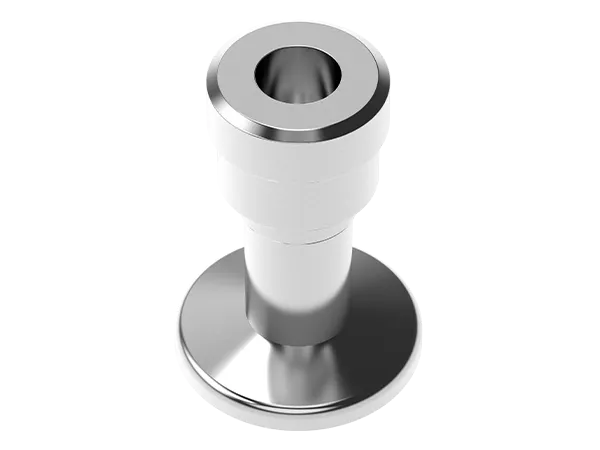 Produktfoto: Edelstahl-Adapter mit Kleinflansch (KF) und Ultra-Torr Fitting