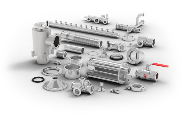 Group photo of the vacuum technology products