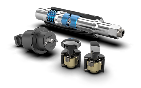 Gruppenfoto der Spanntechnikprodukte