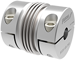 Metal bellows couplings